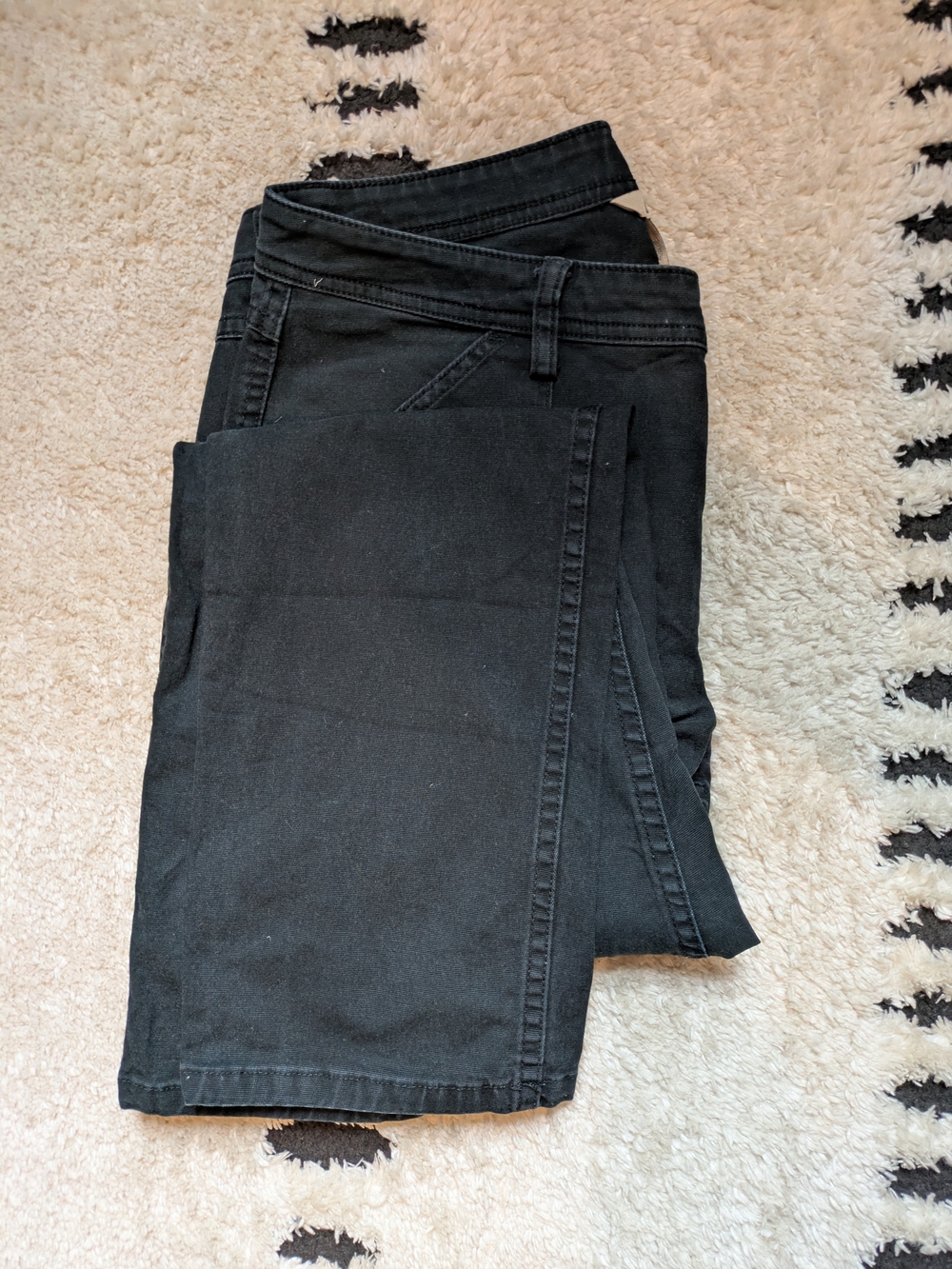 Duluth Trading Co Black Skinny Jeans